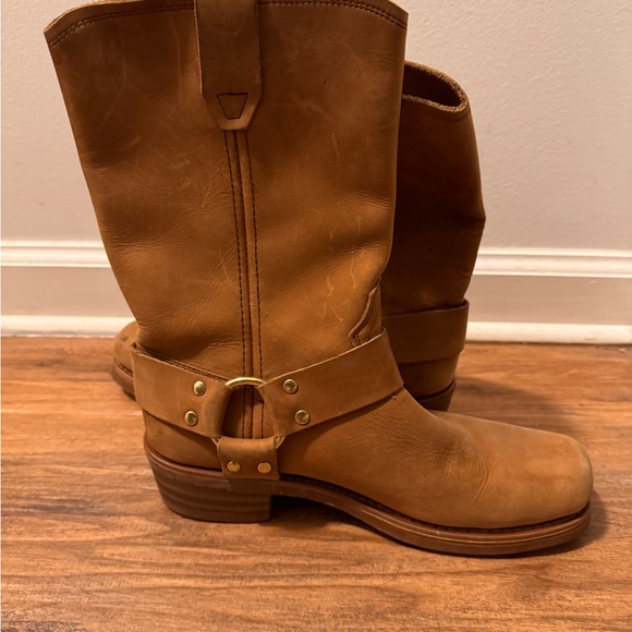 Tan Leather Western Boots - Picture 1 of 4